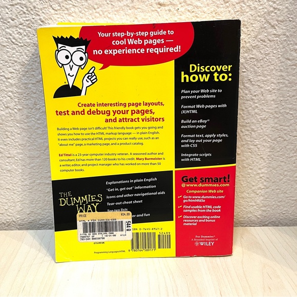 HTML 4 Dummies 5th Edition. Reference in computer programming.co - Picture 3 of 6